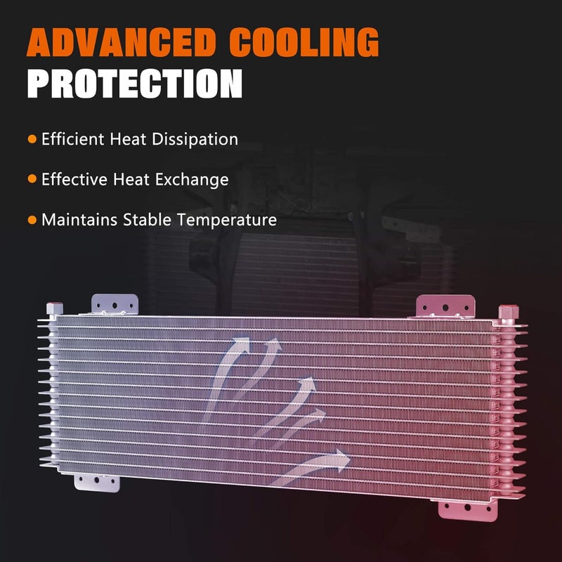 SINTLY Store LPD47391 مجموعة مبرد زيت نقل الحركة ذات الضغط المنخفض 40k متوافقة مع الوزن الإجمالي 40,000 رطل كحد أقصى مع أدوات التركيب - Image 2